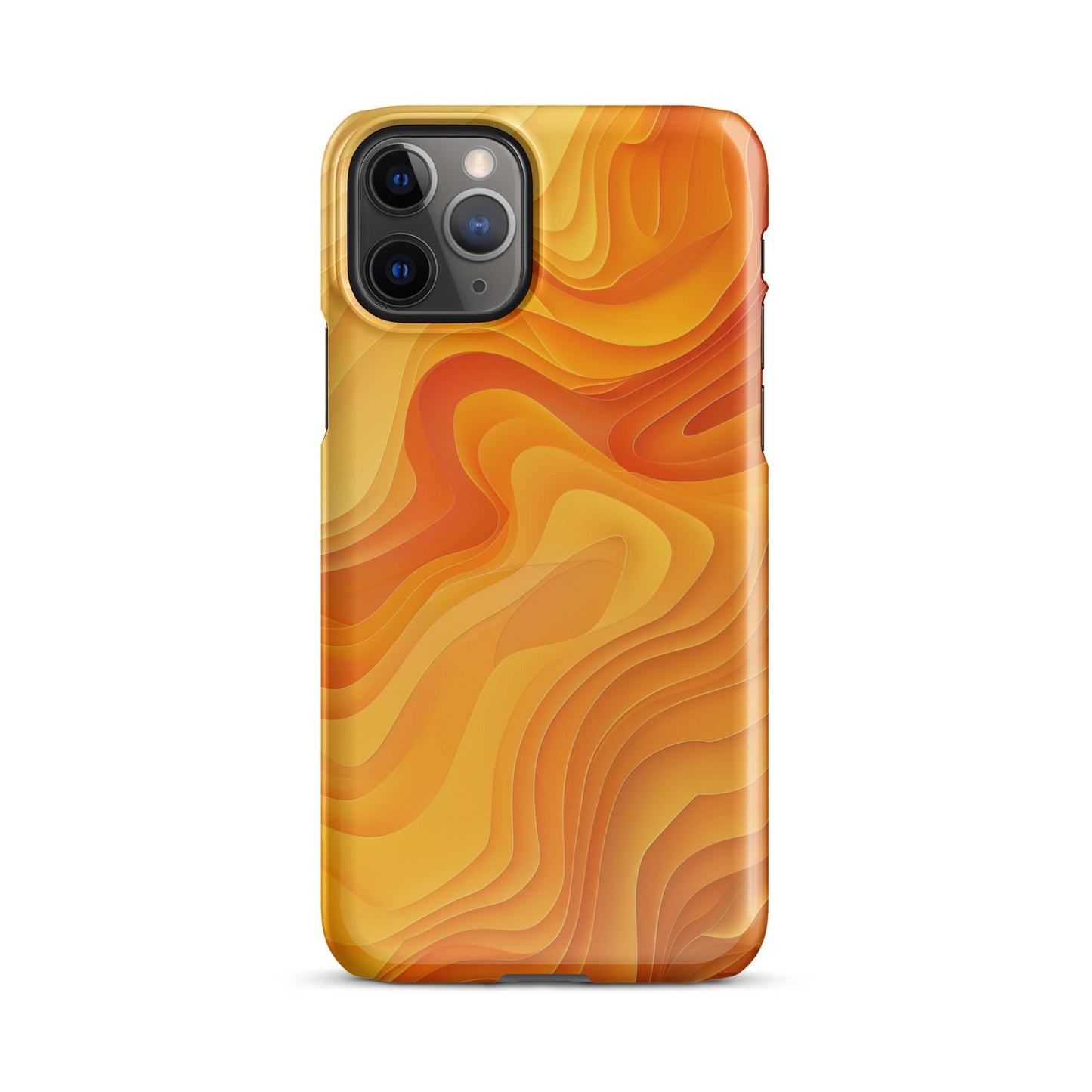 Abstract Yellow Phone Phone case for iPhone-3