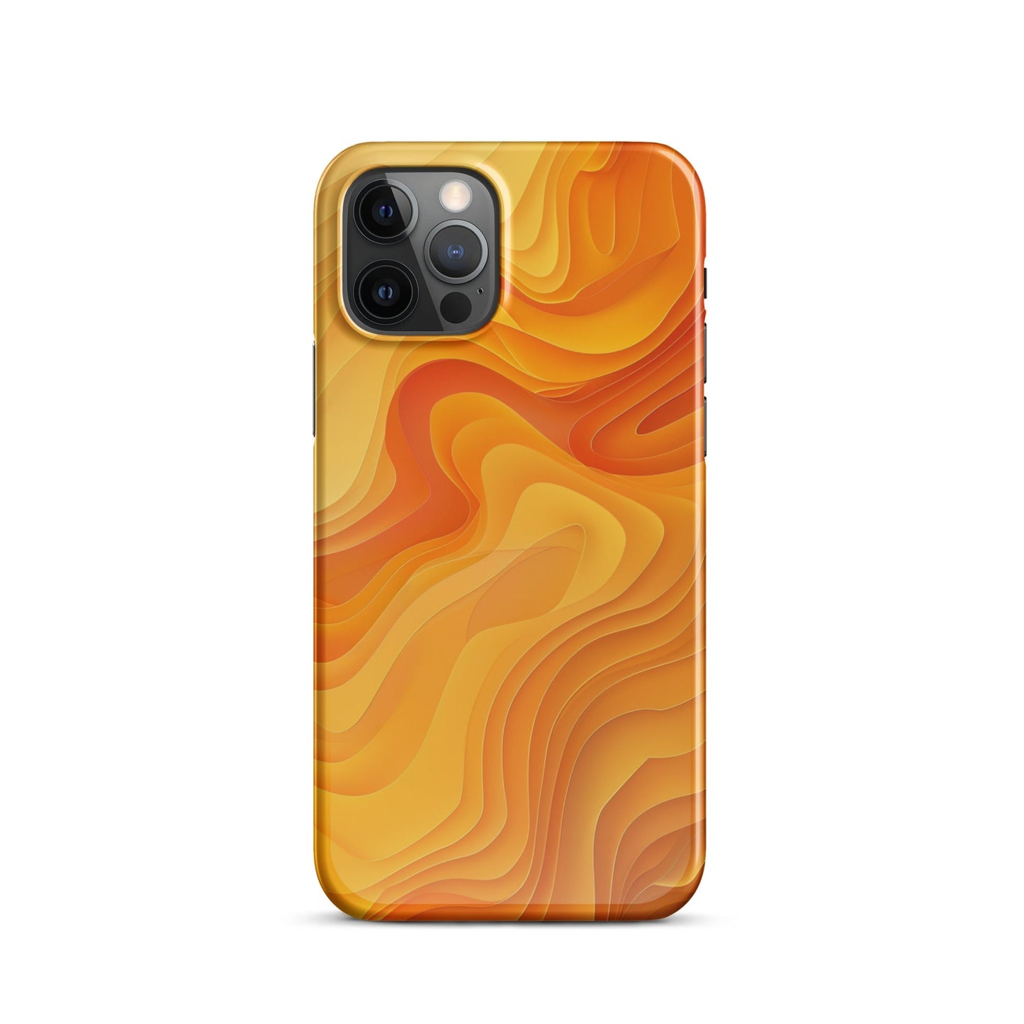 Abstract Yellow Phone Phone case for iPhone-11