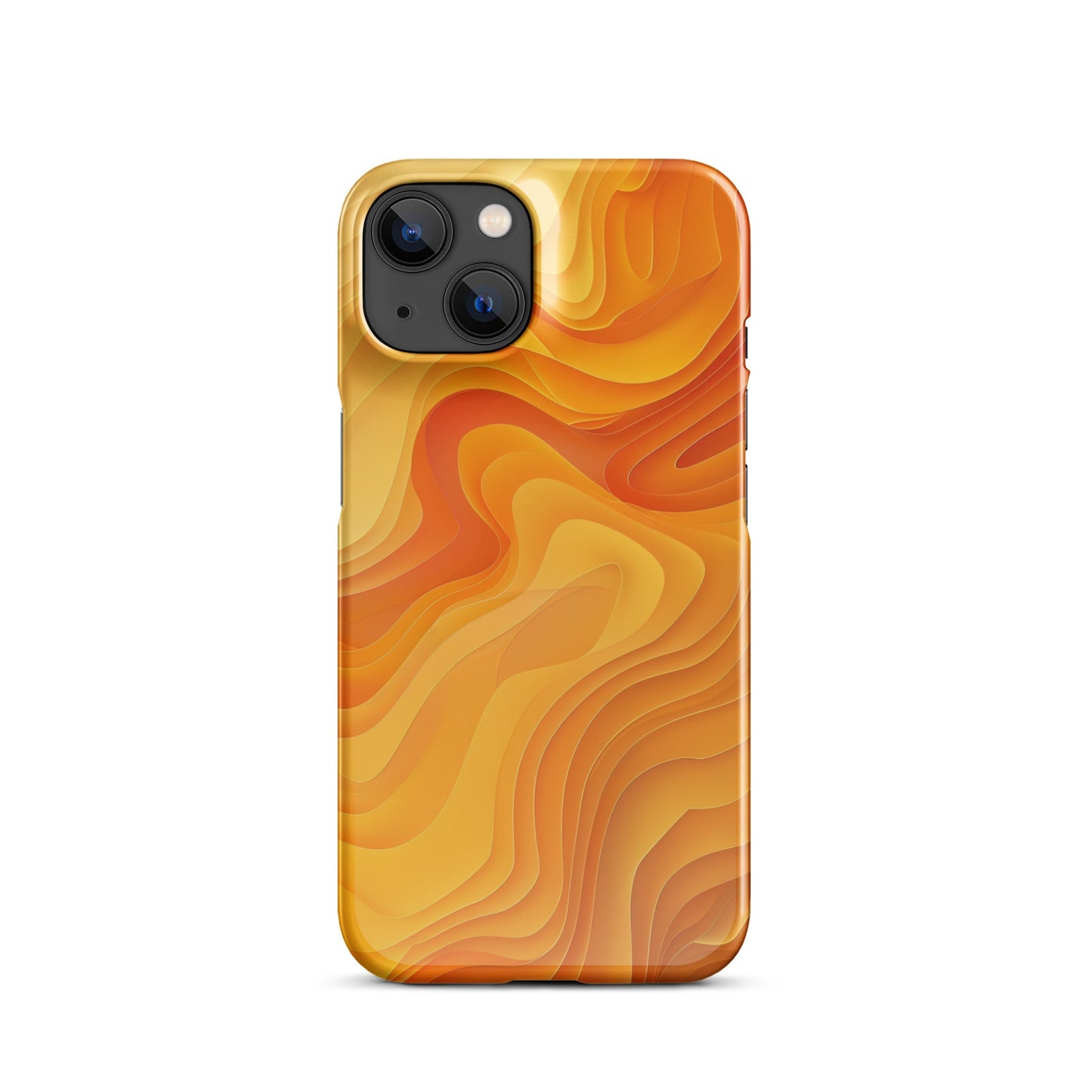 Abstract Yellow Phone Phone case for iPhone-23