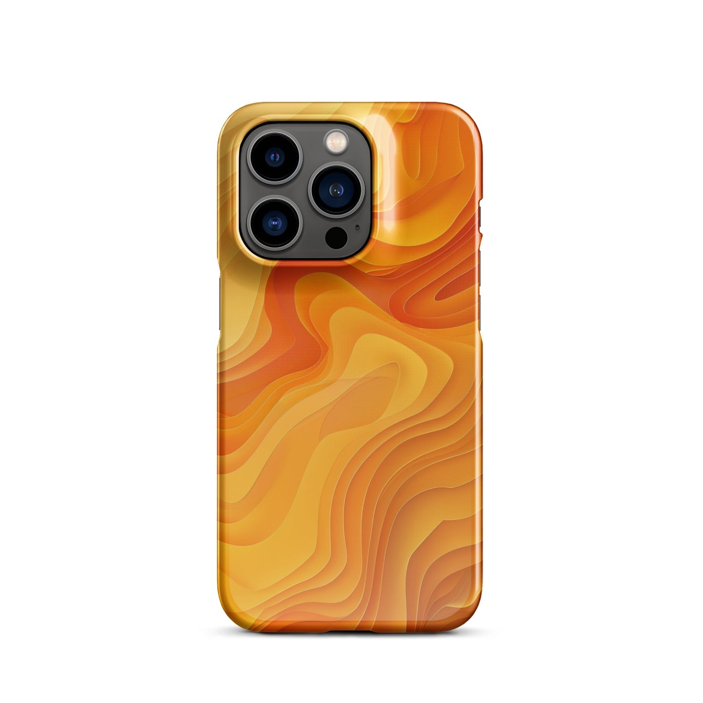 Abstract Yellow Phone Phone case for iPhone-27