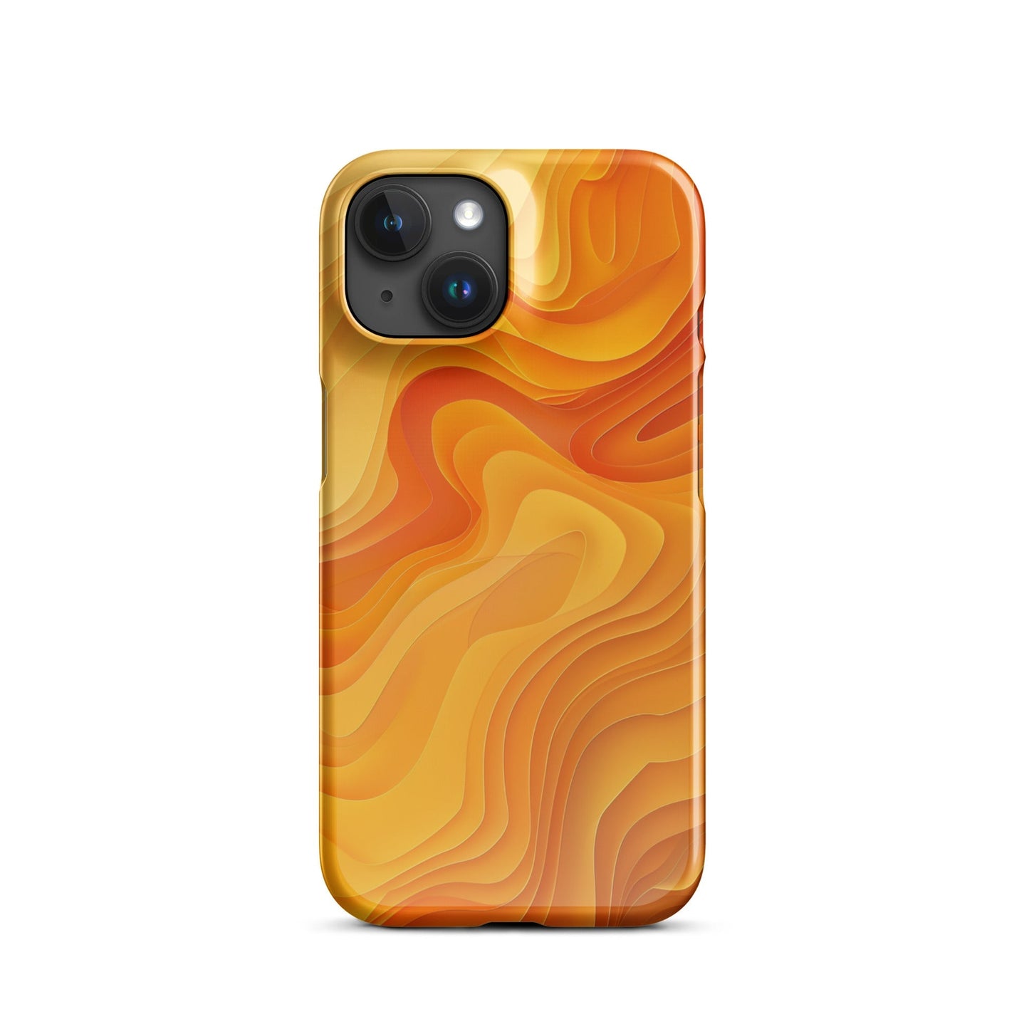 Abstract Yellow Phone Phone case for iPhone-31