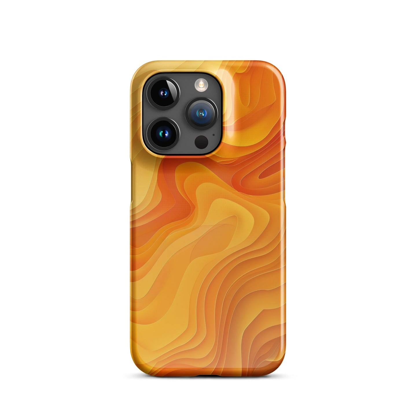 Abstract Yellow Phone Phone case for iPhone-35