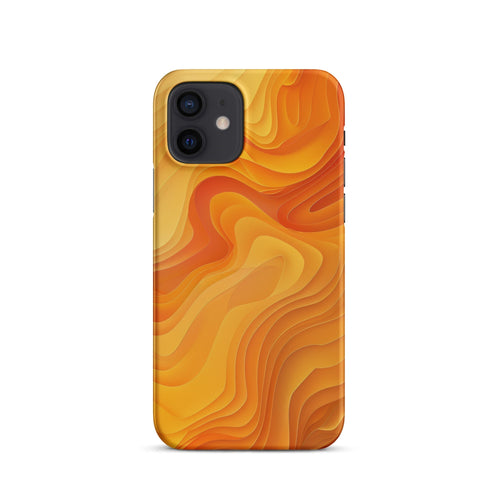 Abstract Yellow Phone Phone case for iPhone-10
