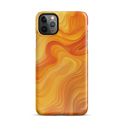 Abstract Yellow Phone Phone  case for iPhone-5