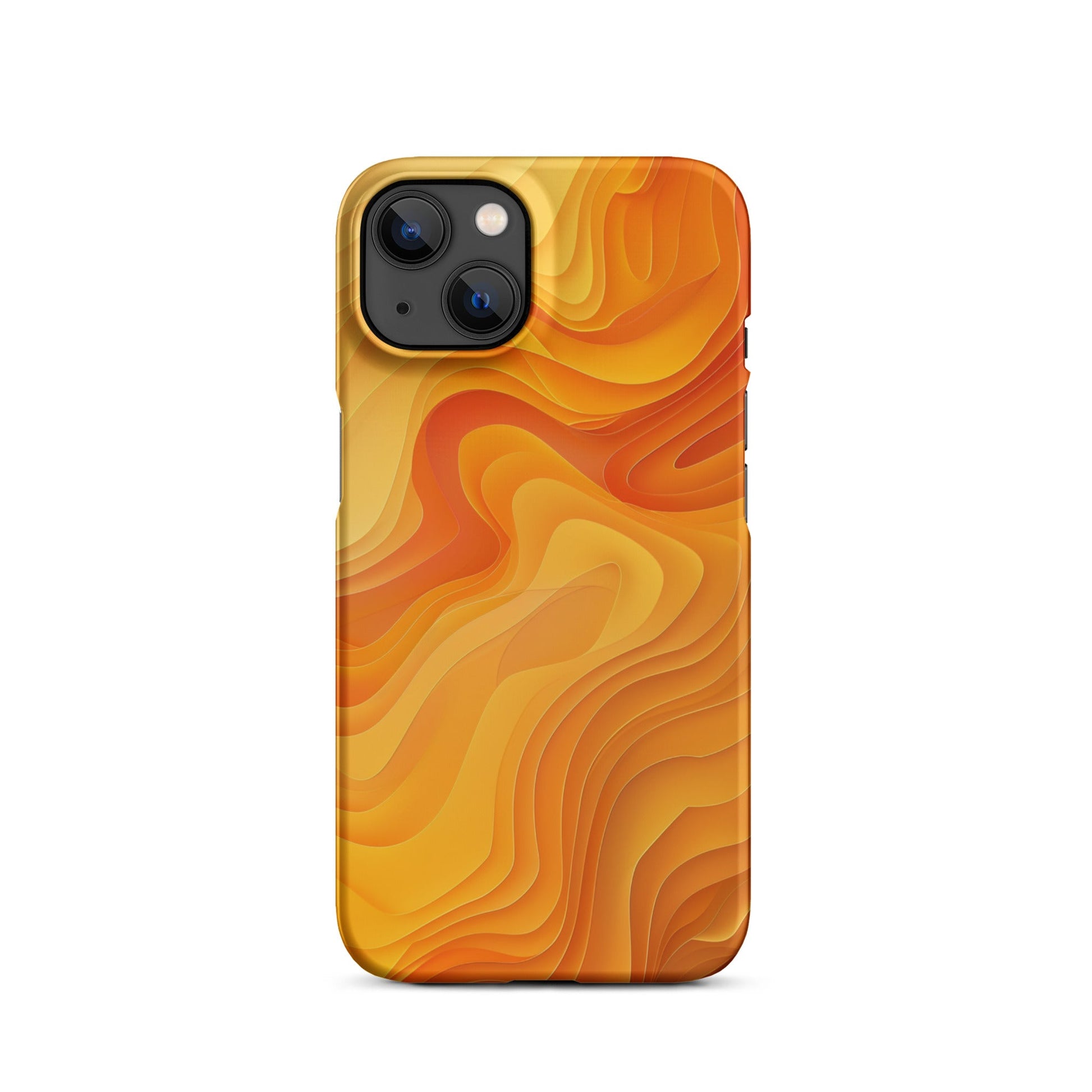 Abstract Yellow Phone Phone  case for iPhone-18